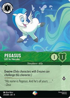 Pegasus - Gift for Hercules (Epic) (212/204) [Fabled] Holofoil - Deck Out Gaming