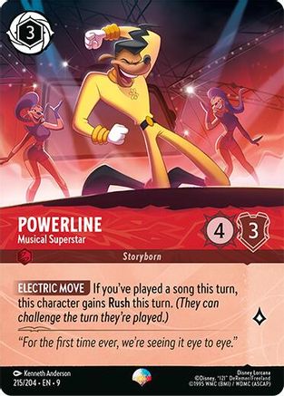Powerline - Musical Superstar (Epic) (215/204) [Fabled] Holofoil - Deck Out Gaming