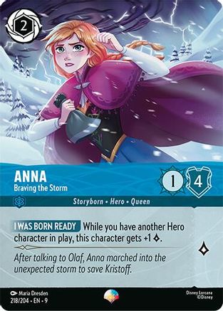 Anna - Braving the Storm (Epic) (218/204) [Fabled] Holofoil - Deck Out Gaming