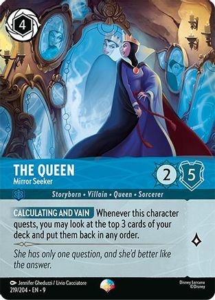 The Queen - Mirror Seeker (Epic) (219/204) [Fabled] Holofoil - Deck Out Gaming