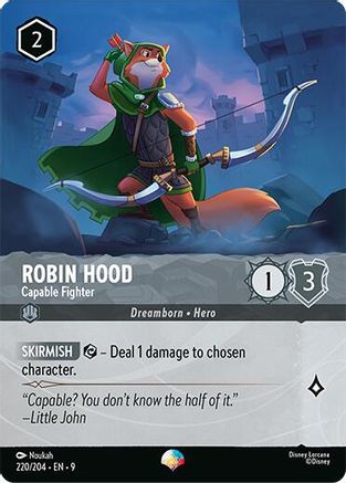 Robin Hood - Capable Fighter (Epic) (220/204) [Fabled] Holofoil - Deck Out Gaming