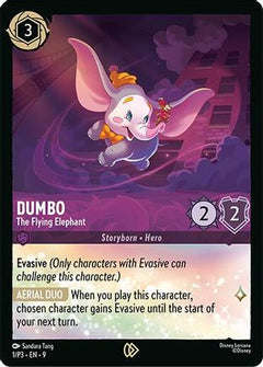 Dumbo - The Flying Elephant (1/P3) [Disney Lorcana Promo Cards] Cold Foil - Deck Out Gaming