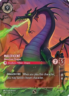 Maleficent - Monstrous Dragon (Store Championship) (5/P3) [Disney Lorcana Promo Cards] Holofoil - Deck Out Gaming