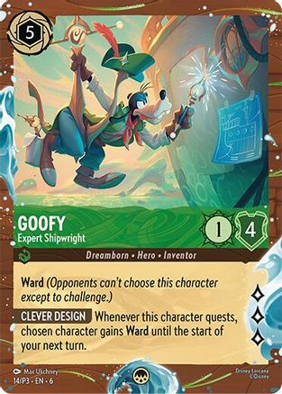 Goofy - Expert Shipwright (Disney Cruise Promo) (14/P3) [Disney Lorcana Promo Cards] Holofoil - Deck Out Gaming