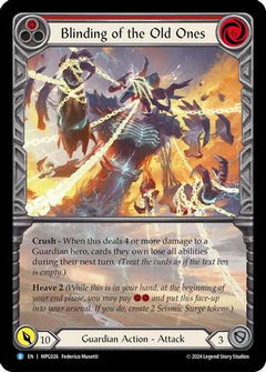 Blinding of the Old Ones (Extended Art) (MPG026) [Mastery Pack Guardian] Rainbow Foil - Deck Out Gaming