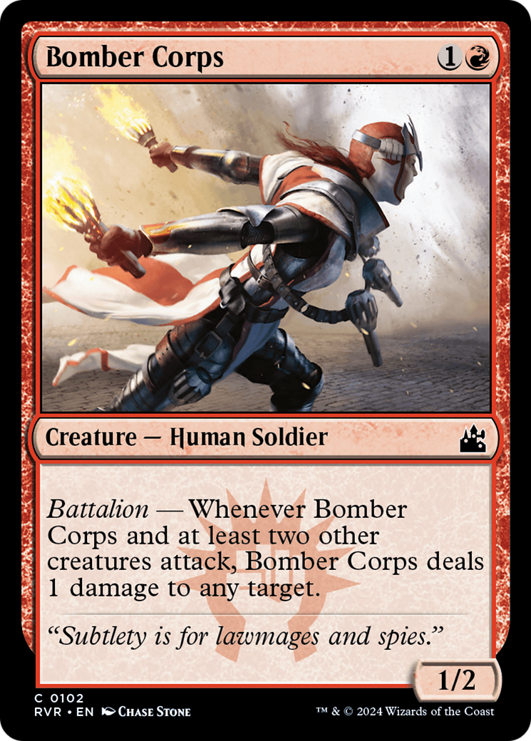 Bomber Corps (102) [Ravnica Remastered] foil - Deck Out Gaming