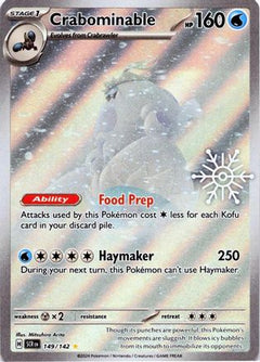 Crabominable - 149/142 (Holiday Calendar) (149) [Miscellaneous Cards & Products] Holofoil-1