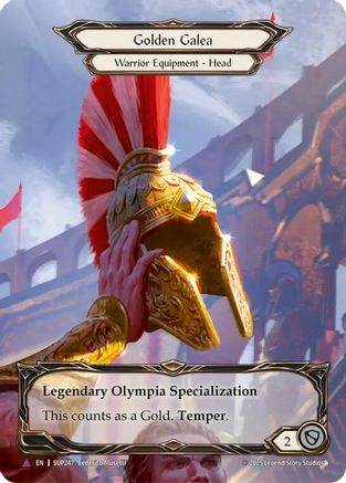 Golden Galea (Marvel) (SUP247) [Super Slam] Cold Foil - Deck Out Gaming