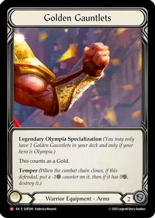 Golden Gauntlets (SUP249) [Super Slam] - Deck Out Gaming
