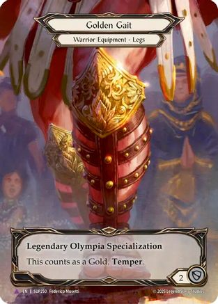Golden Gait (Marvel) (SUP250) [Super Slam] Cold Foil - Deck Out Gaming