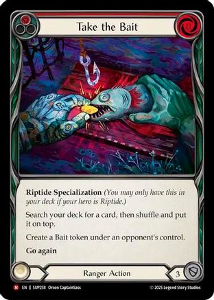 Take the Bait (Red) (SUP258) [Super Slam] - Deck Out Gaming