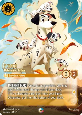 Pongo - Determined Father (Enchanted) (223/204) [Fabled] Holofoil - Deck Out Gaming