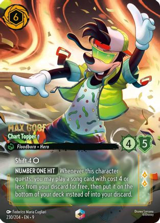 Max Goof - Chart Topper (Enchanted) (230/204) [Fabled] Holofoil - Deck Out Gaming