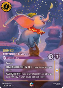 Dumbo - Ninth Wonder of the Universe (Enchanted) (228/204) [Fabled] Holofoil - Deck Out Gaming
