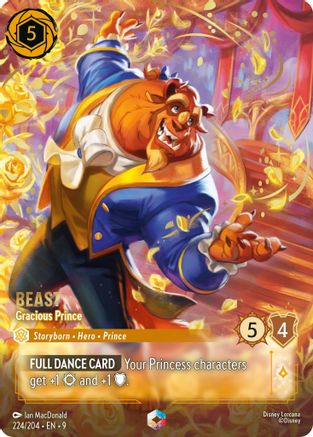 Beast - Gracious Prince (Enchanted) (224/204) [Fabled] Holofoil - Deck Out Gaming