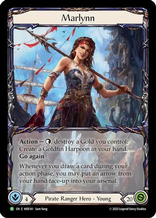 Marlynn - HER141 (HER141) [Flesh and Blood: Promo Cards] Rainbow Foil - Deck Out Gaming
