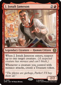 J. Jonah Jameson (81) [Marvel's Spider-Man] foil - Deck Out Gaming