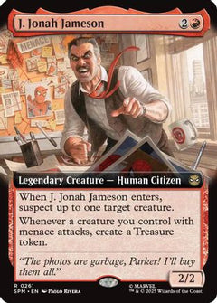 J. Jonah Jameson (Extended Art) (261) [Marvel's Spider-Man] - Deck Out Gaming