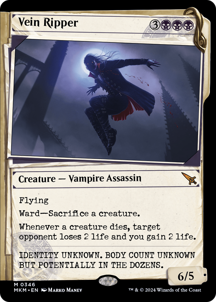 Vein Ripper (Showcase) (346) [Murders at Karlov Manor] - Deck Out Gaming