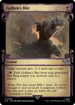 Gollum's Bite (Showcase Scrolls) (536) [The Lord of the Rings: Tales of Middle-earth] - Deck Out Gaming