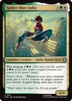 Spider-Man India (151) [Marvel's Spider-Man] foil - Deck Out Gaming