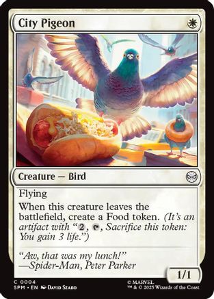 City Pigeon (4) [Marvel's Spider-Man] - Deck Out Gaming