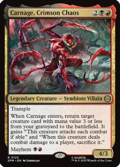 Carnage, Crimson Chaos (125) [Marvel's Spider-Man] - Deck Out Gaming