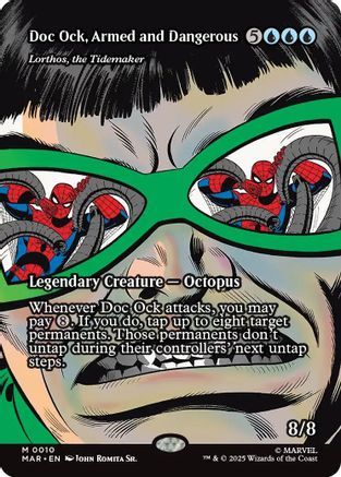 Doc Ock, Armed and Dangerous - Lorthos, the Tidemaker (10) [Marvel Eternal-Legal] foil - Deck Out Gaming
