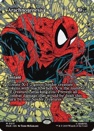 Arachnogenesis (31) [Marvel Eternal-Legal] foil - Deck Out Gaming