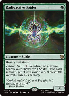 Radioactive Spider (111) [Marvel's Spider-Man] foil - Deck Out Gaming