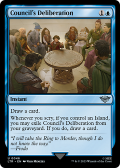 Council's Deliberation (46) [The Lord of the Rings: Tales of Middle-earth] - Deck Out Gaming