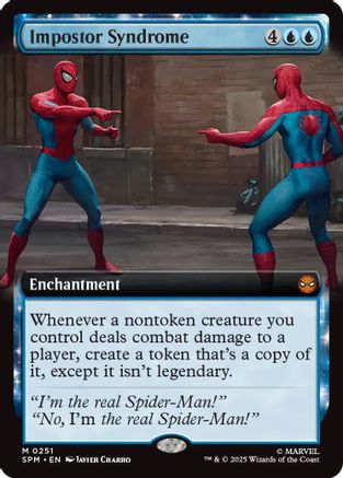 Impostor Syndrome (Extended Art) (251) [Marvel's Spider-Man] foil - Deck Out Gaming