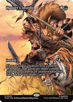 Hunter's Insight (Borderless) (35) [Marvel Eternal-Legal] - Deck Out Gaming
