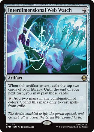 Interdimensional Web Watch (165) [Marvel's Spider-Man] foil - Deck Out Gaming