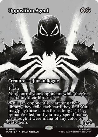 Opposition Agent (Borderless) (19) [Marvel Eternal-Legal] - Deck Out Gaming