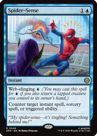 Spider-Sense (46) [Marvel's Spider-Man] foil - Deck Out Gaming