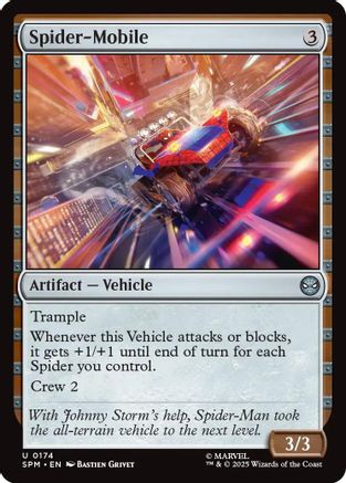 Spider-Mobile (174) [Marvel's Spider-Man] foil - Deck Out Gaming