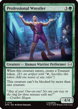 Professional Wrestler (110) [Marvel's Spider-Man] - Deck Out Gaming