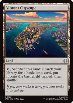 Vibrant Cityscape (188) [Marvel's Spider-Man] - Deck Out Gaming