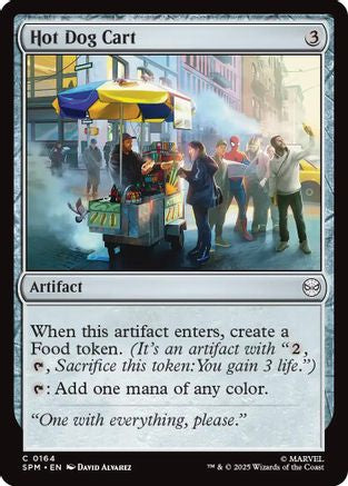 Hot Dog Cart (164) [Marvel's Spider-Man] foil - Deck Out Gaming