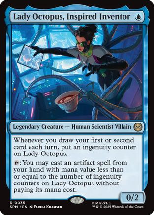 Lady Octopus, Inspired Inventor (35) [Marvel's Spider-Man] foil - Deck Out Gaming