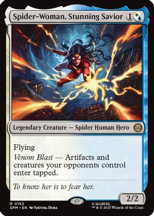 Spider-Woman, Stunning Savior (152) [Marvel's Spider-Man] - Deck Out Gaming