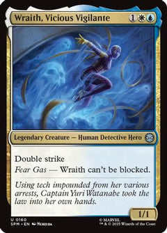 Wraith, Vicious Vigilante (160) [Marvel's Spider-Man] - Deck Out Gaming