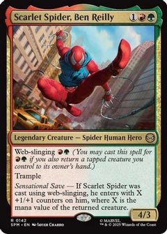 Scarlet Spider, Ben Reilly (142) [Marvel's Spider-Man] foil - Deck Out Gaming
