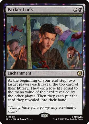 Parker Luck (60) [Marvel's Spider-Man] - Deck Out Gaming