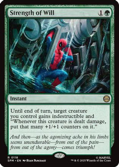 Strength of Will (118) [Marvel's Spider-Man] foil - Deck Out Gaming
