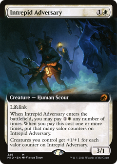 Intrepid Adversary (Extended Art) (329) [Innistrad: Midnight Hunt] - Deck Out Gaming