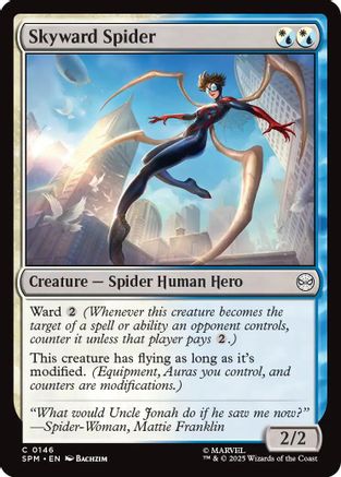 Skyward Spider (146) [Marvel's Spider-Man] foil - Deck Out Gaming