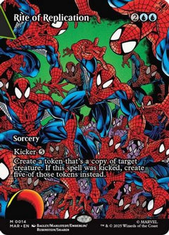 Rite of Replication (Borderless) (14) [Marvel Eternal-Legal] - Deck Out Gaming
