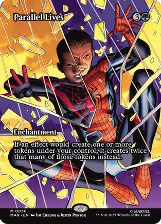 Parallel Lives (Borderless) (36) [Marvel Eternal-Legal] - Deck Out Gaming